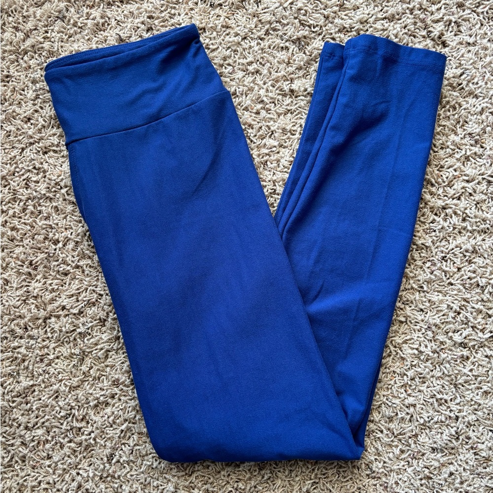 Royal Blue LuLaRoe One Size Leggings